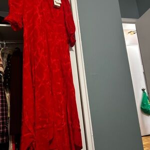 Zadig & Voltaire Vibrant Red Blouse